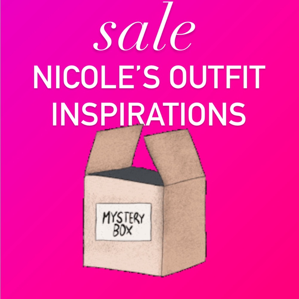 Each mystery box will contain 4-5 clothing items, most new with tags!